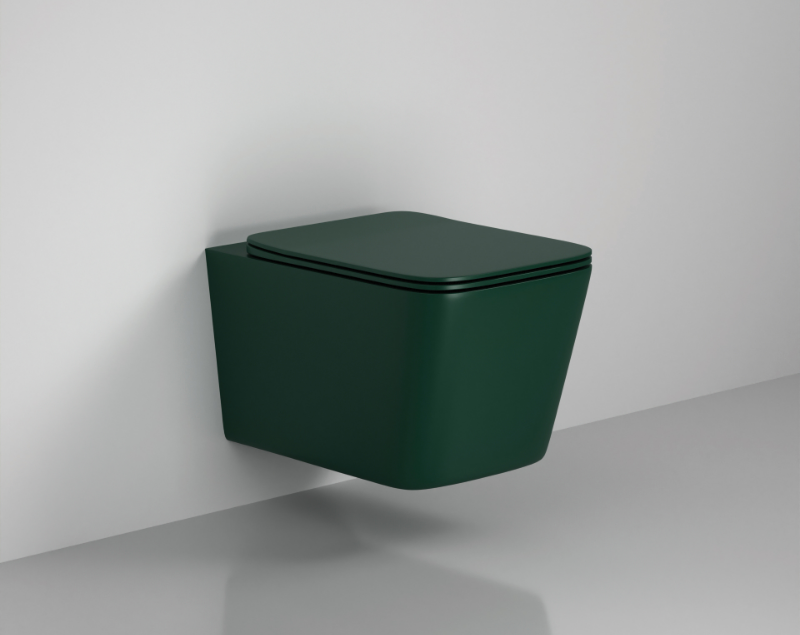 SQUARE WALLHUNG (PINE GREEN)